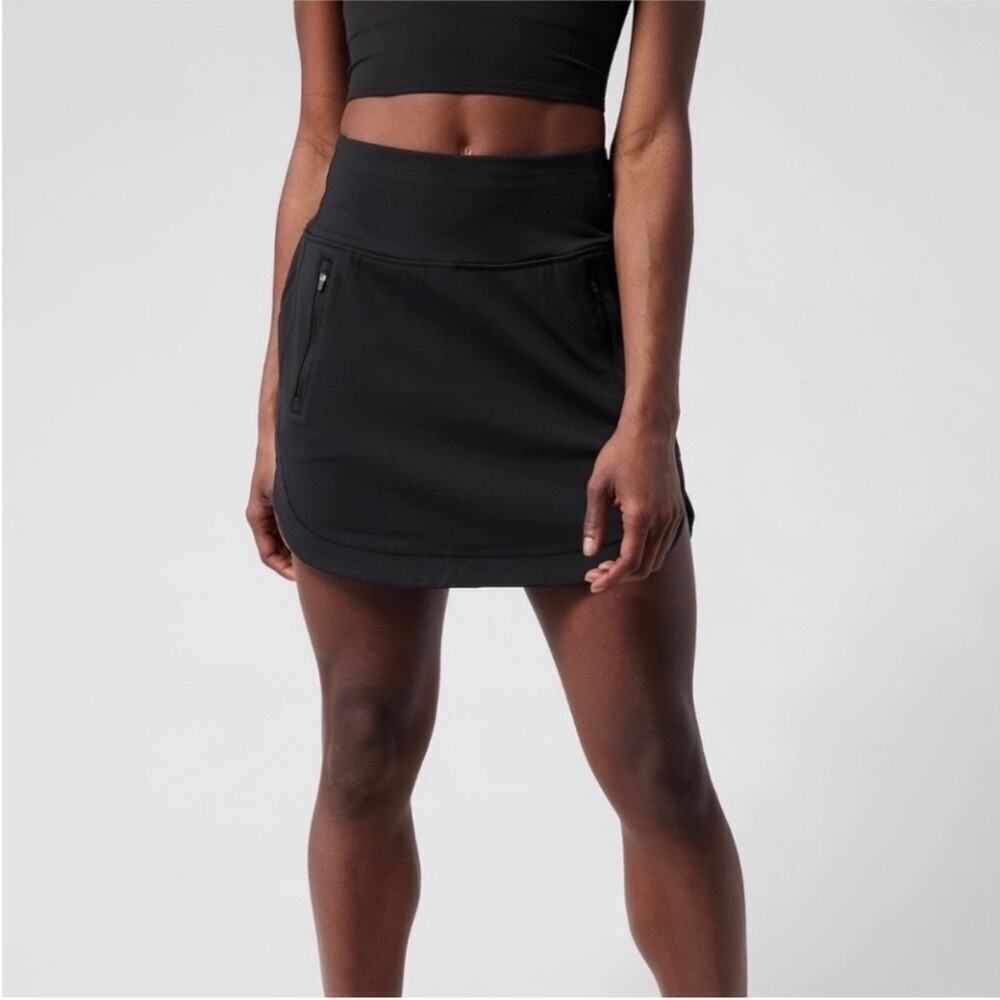 Athleta Fairway 18" Golf Skort Athletic Black Size M